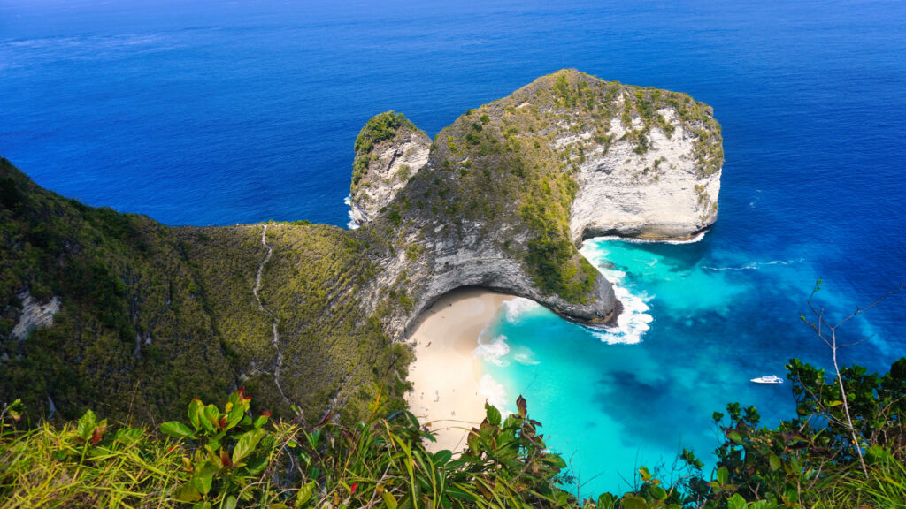 Ausflug zum Kelingking Beach Nusa Penida